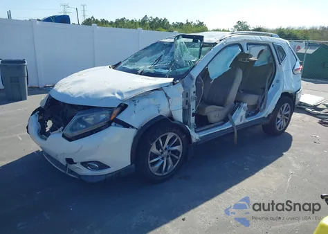 2014 Nissan Rogue Sl из США, поврежденный, VIN 5N1AT2MT9EC769674